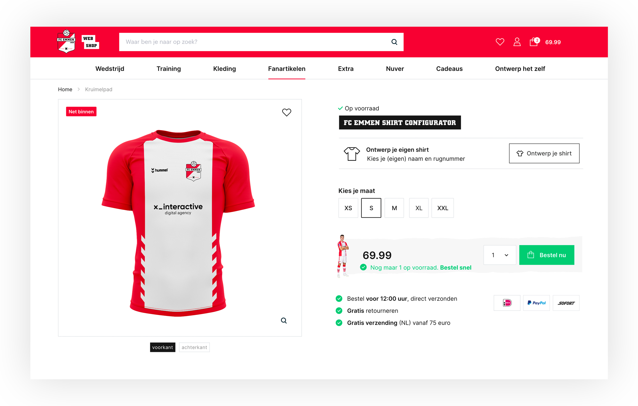 productpagina fc emmen shop