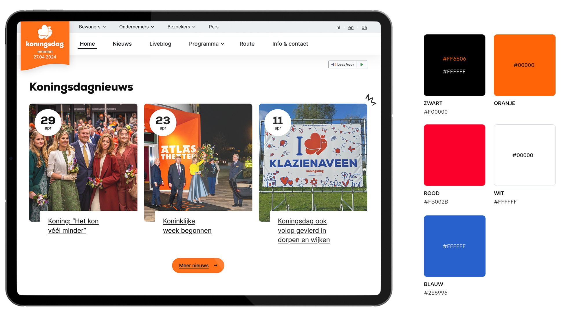 website koningsdag