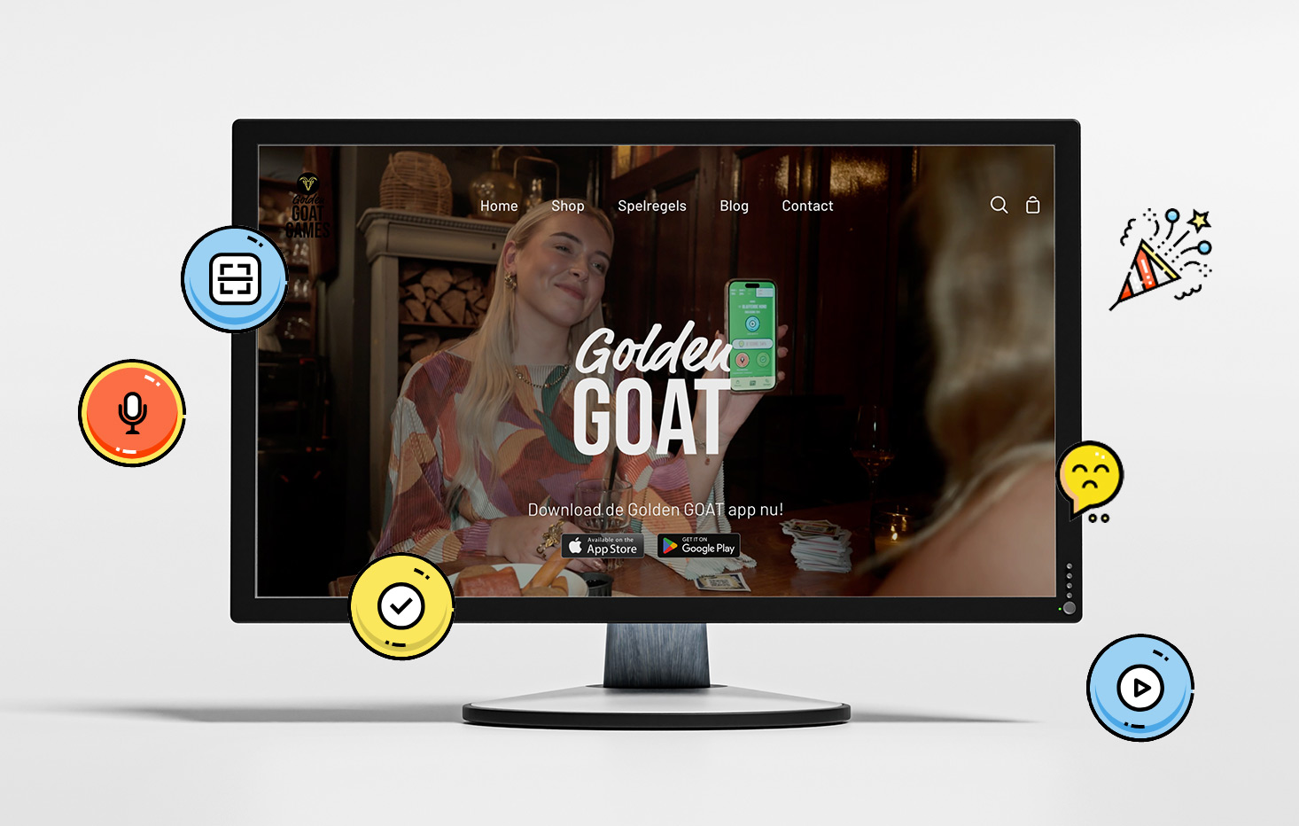 Golden Goat website